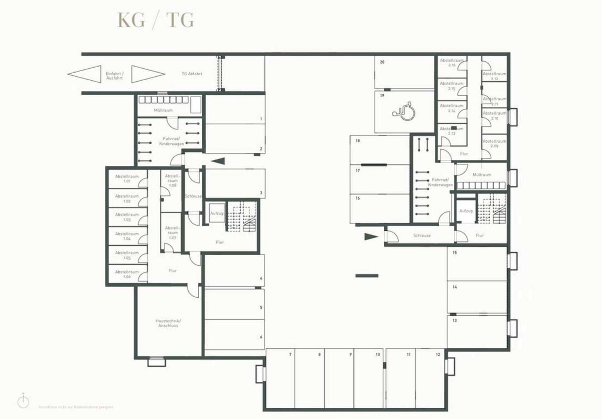 Grundriss TG